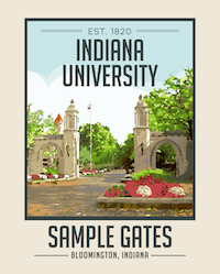 Indiana University - Sample Gates